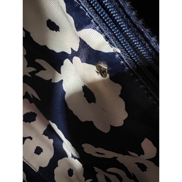 Kate Spade New York Wicker & Leather Orange Satchel With Adjustable Strap - Picture 8 of 13